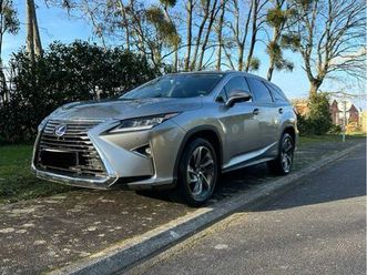 lexus rx450hl 7 places