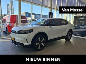 ford capri select extended range rwd 77 kwh | voorraadmodel met 17% bijtelling | elektrisch wegklapbare trekhaak | adaptive cruise control | parkeersensoren | c