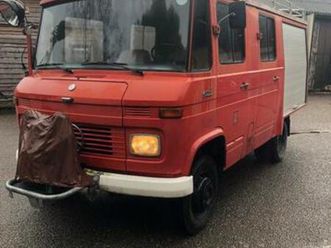 mercedes lf 408 brandweer-auto uit 1975, duits kenteken. — oldtimers — marktplaats