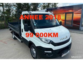 iveco benne 35c12 de 2018 avec 99 000km