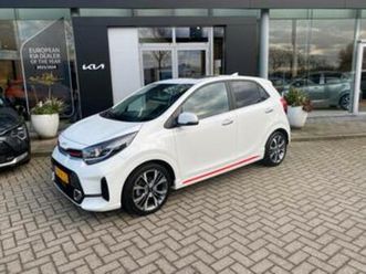 kia picanto 1.0 t-gdi gt-line 5p 100pk // leder // schuifdak — kia — marktplaats
