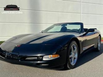 corvette c5 convertible – 2004 – in absolute nieuwstaat! — chevrolet — marktplaats
