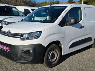 citroen berlingo bluehdi 100ch 2020 132.000kms cam reg attelage radar tva...