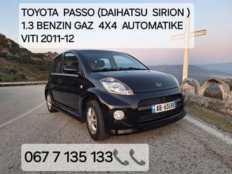 toyota passo (daihatsu sirion) model s motorr 1.3 me z