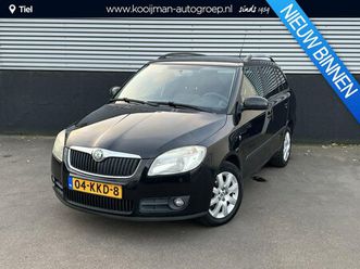 skoda fabia combi - 1.4-16v tour 1e eign. nl-auto, climate control, lichtmetalen velgen