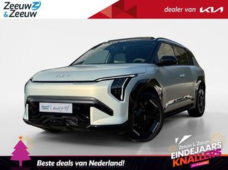 kia ev3 gt-line 81.4 kwh | gt-bekleding | 204 pk | nu met €3.500,- inruilpremie + €700,- korting op een kia laadpaal
