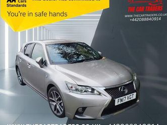 2017 - 1.8 200h f sport hatchback 5dr petrol hybrid cvt euro 6 (start/stop) (136 ps)