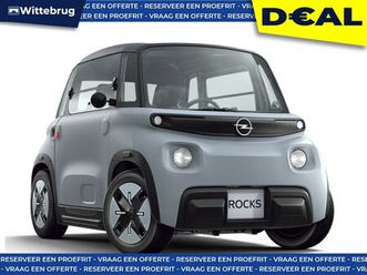 opel rocks-e rocks gs snel leverbaar - panoramadak - geen rbw nodig!
