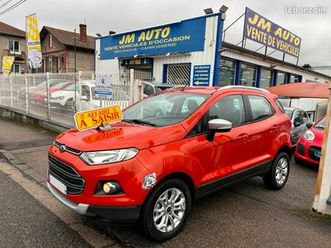 a saisir ecosport essence 118.500kms 125cv clim possibilité garantie 12 / 24 / 36 mois