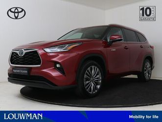 toyota highlander 2.5 awd hybrid executive | premium uitgevoerd |