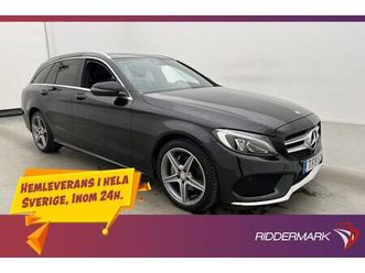 220 d 4matic amg skinn pano drag navi