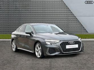 2021 audi a3 saloon 35 tfsi s line 4dr s tronic