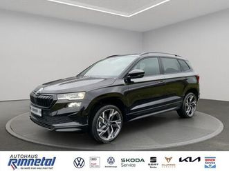 skoda karoq 1.5 tsi sportline+ahk+camera+acc+matrix le