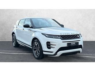 land rover range rover evoque 1.5 p300e r-dynamic hse 5dr auto