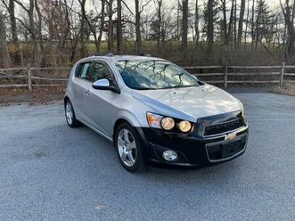 2014 chevy sonic ltz turbo all leather