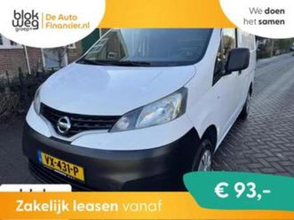 nissan nv 1.5 dci optima € 5.450,00 — bestelauto's — marktplaats