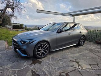 mercedes classe c220 sw premium amg grigio opaco