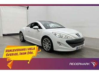 peugeot rcz 1.6 thp 156hk sportstolar p-sensorer bluetooth