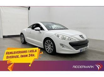 peugeot rcz 1.6 thp sportstolar p-sensorer bluetooth