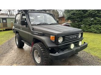 1992 toyota landcruiser 70 series heavy duty swb expedition pzj70 a vendre