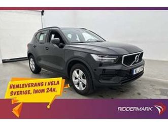 volvo xc40 t3 163hk värmare voc keyless p-sensorer rattvärme