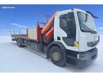 renault premium 19t avec grue, bon état