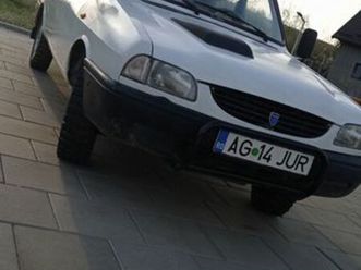 dacia 1307 1.9d doublecab 4x4 la maneta 80000 km proprietar pitesti