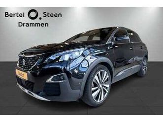 peugeot 3008 gt-line 180hk/ hengerfeste/ navi/ panorama/ eu2027 2018, 103 037 km, kr 189 000,-