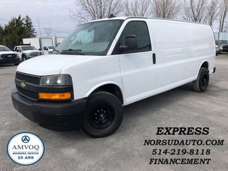 2018 chevrolet express cargo van