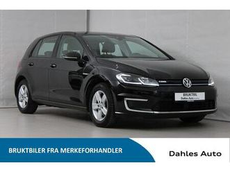 e-golf 136 hk/skinn vienna/ryggekam/led