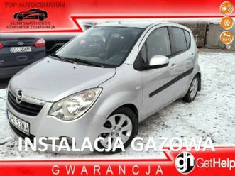 opel agila b 1.2 benzyna z gazem 86 km klimatyzacja 5 drzwi kredyt bez bik