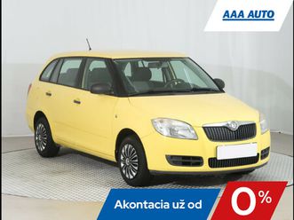 skoda fabia combi 1.4 16v, serv.kniha, klíma, po stk