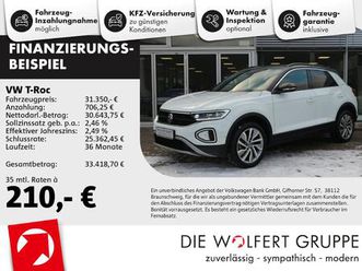 t-roc goal 2.0 tdi dsg rfk ahk acc navi