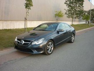 ② e220 cdi coupe automatic, xenon, leder, panodak — mercedes-benz — 2ememain