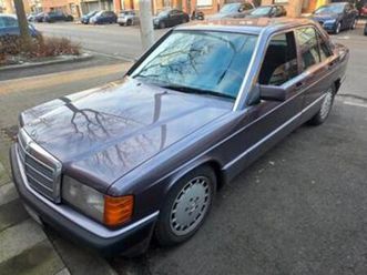 ② mercedes 190e automatic 2.3 essence construite 1993 km 340 0 — mercedes-benz — 2ememain
