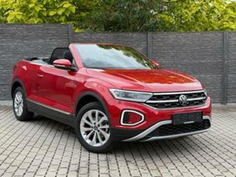 ② volkswagen t-roc cabrio 1.0 tsi style navi/camera — volkswagen — 2ememain