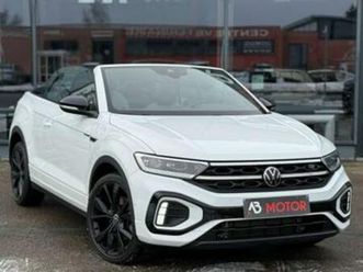 ② volkswagen t-roc cabriolet 1.5 tsi r-line dsg acc keyless co — volkswagen — 2ememain