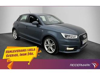 audi a1 1.0 tfsi s-line bluetooth led 0,45l mil