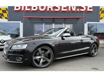 audi s5 cabriolet 3.0 tfsi v6 quattro s tronic sv-såld