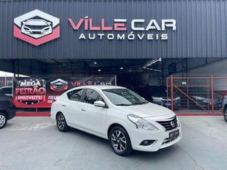 nissan versa unique 1.6 16v flex 4p mec.