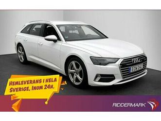 audi a6 50 tfsi e q s-line dragkrok cockpit