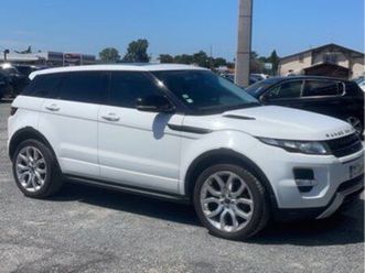 range rover évoque sd4