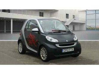 2012 smart fortwo passion mhd 2dr softouch auto [2010] coupe petrol automatic