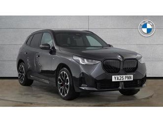 bmw x3 20 xdrive m sport 2.0 5dr