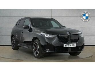 bmw x3 20 xdrive m sport 2.0 5dr