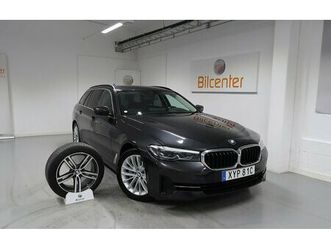 bmw 535 530e xdrive v-däck ingår skinn-hud-drag-kamera-navi-carplay-rattvärme