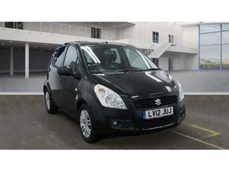 2012 suzuki splash 1.2 sz4 5dr hatchback petrol manual