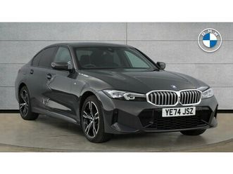bmw 3 series 330e m sport saloon 2.0 4dr