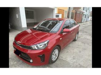 kia soluto 2025 usado impecable 13.5k kms lima