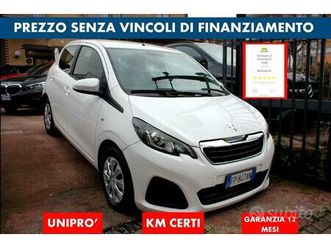 peugeot 108 1.0 69cv* prezzo vero*5 p unipro km ce